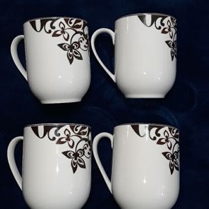 ❤️🍵  Gourmet Basics by Mikasa  set of 4 mugs